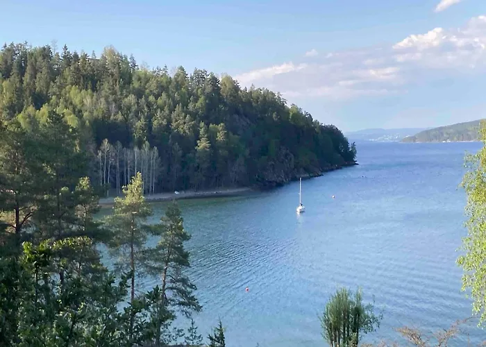 Cabin, 30 M To The Sea, 25 Min Oslo, 10 Min Tusenfryd Hébergement de vacances Nordre Frogn