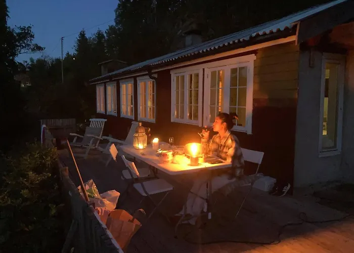 Hébergement de vacances Cabin, 30 M To The Sea, 25 Min Oslo, 10 Min Tusenfryd Nordre Frogn